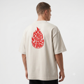 Camiseta Oversized Call The Fire Oversized Off-White - Premium