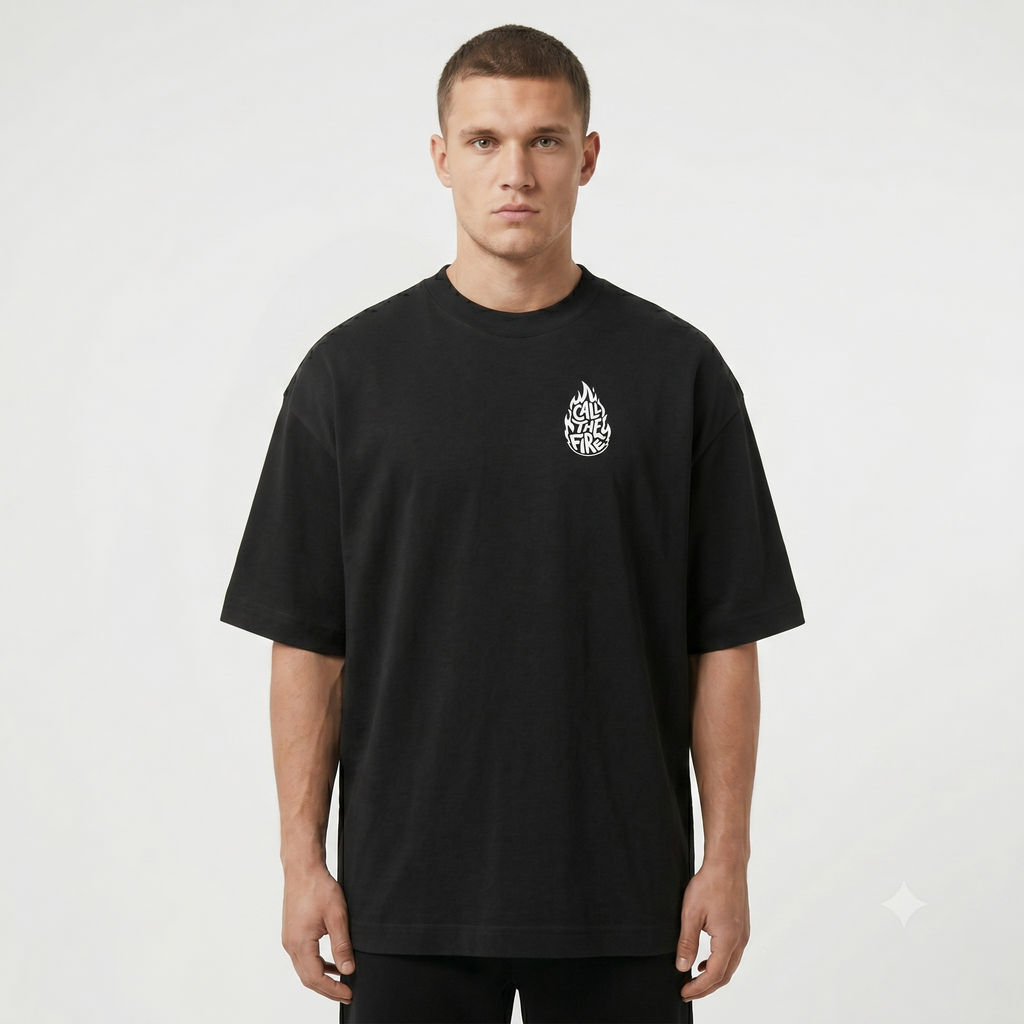 Camiseta Oversized Call The Fire