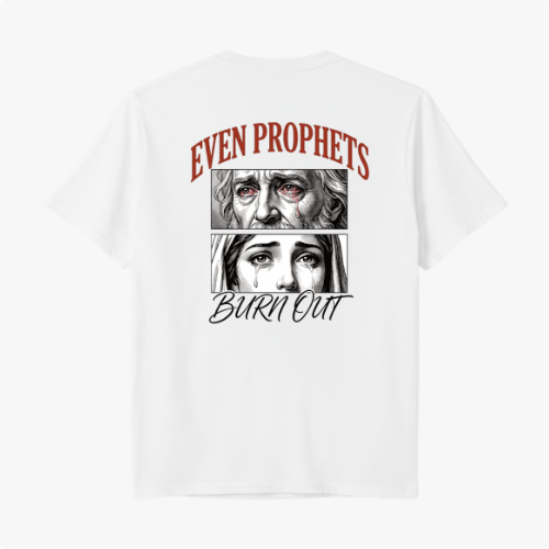Camiseta Even Prophets Branca - Premium