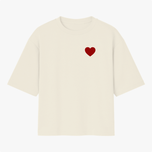Camiseta Oversized Pela Graça Off-White