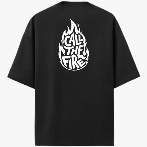 Camiseta Oversized Call The Fire