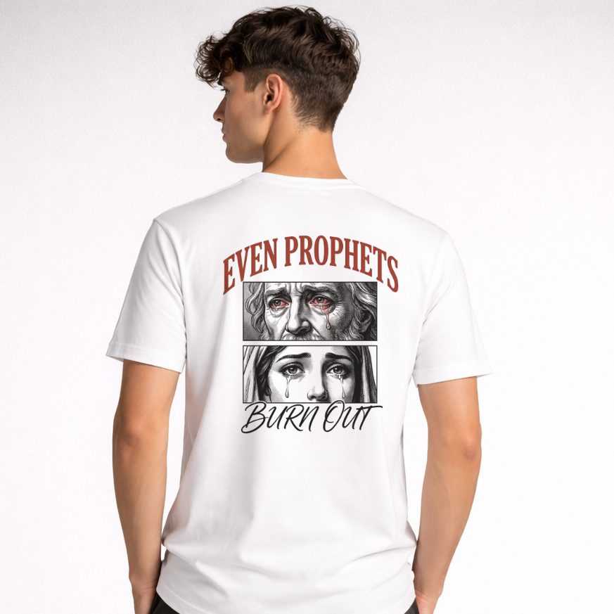 Camiseta Even Prophets Branca - Premium