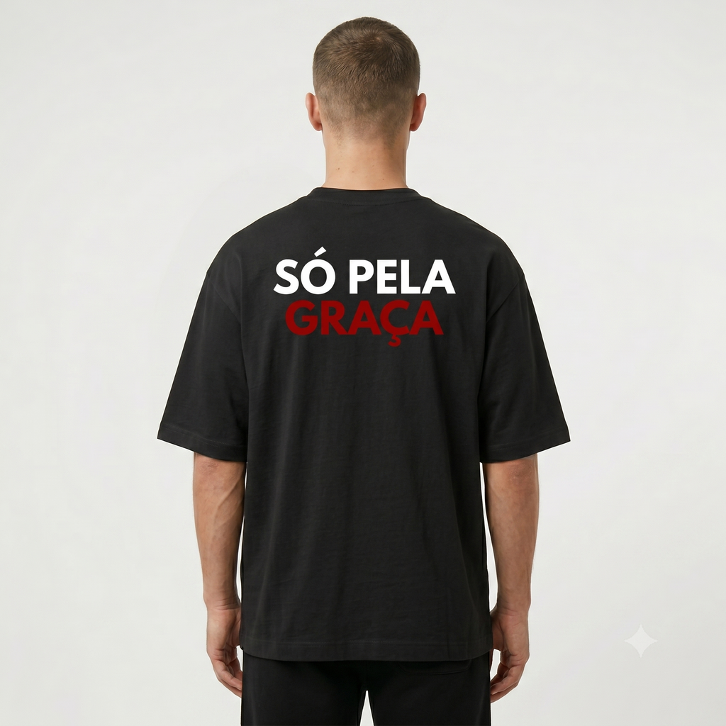 Camiseta Oversized Pela Graça